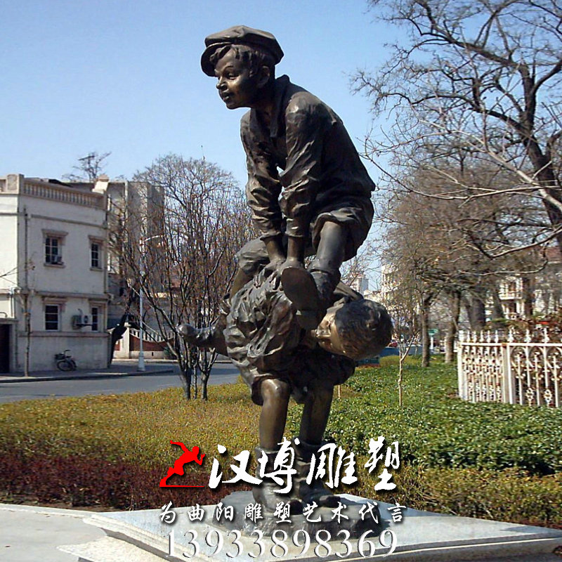 跳高人物雕像,玻璃钢铜雕,弹琴主题雕塑