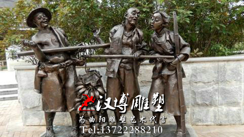 雕塑工艺品,人物雕塑,商业街雕塑
