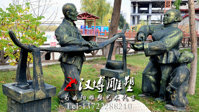 人物雕塑,铸铜雕塑,人物铜雕