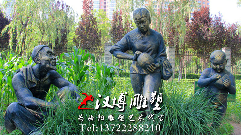 人物雕塑,铸铜雕塑,人物铜雕