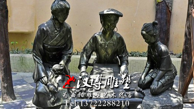 铸铜雕塑,铸铜雕塑加工,人物铜雕