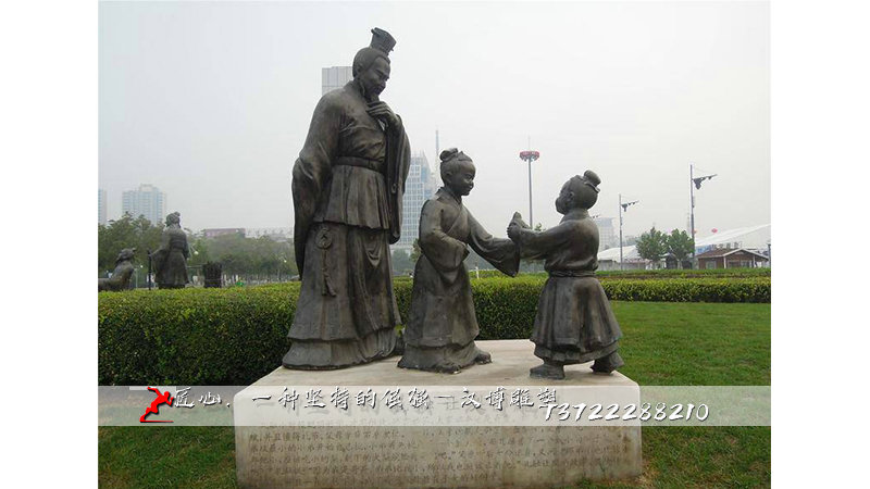 景观雕塑,铸铜雕塑,铸铜人物雕像