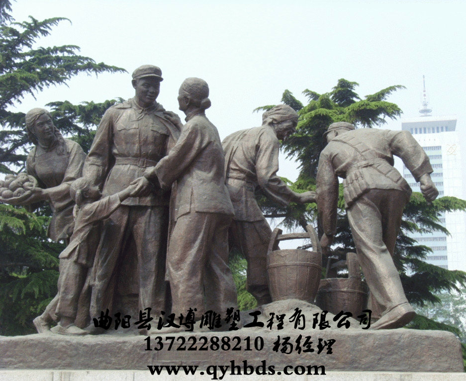 铸铜人物雕塑定制_人物雕塑定制