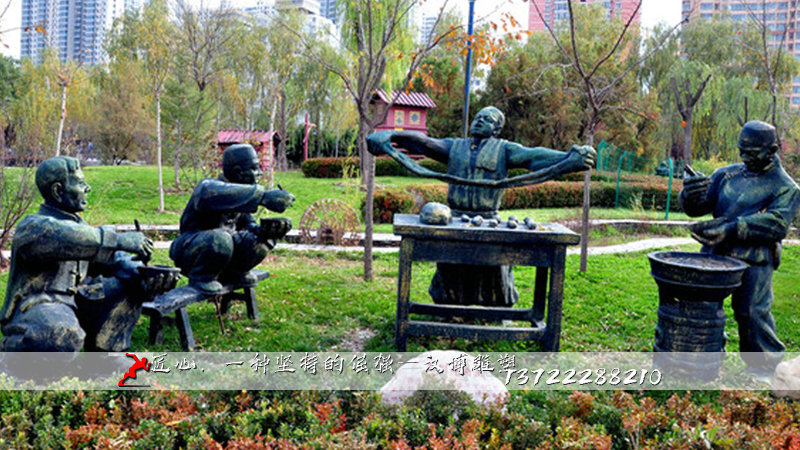 兰州文化雕塑,黄铜人物雕像,铸铜雕塑加工