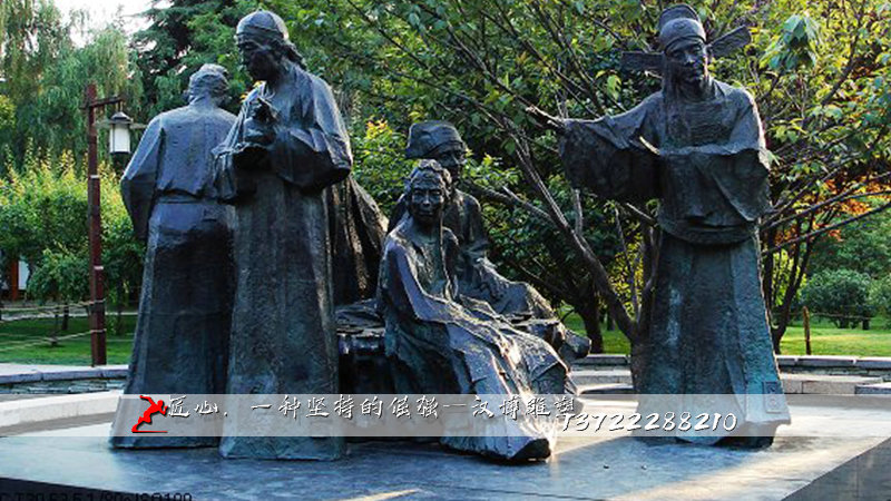 铸铜人物雕塑,纯铜雕像,铸铜雕塑厂家