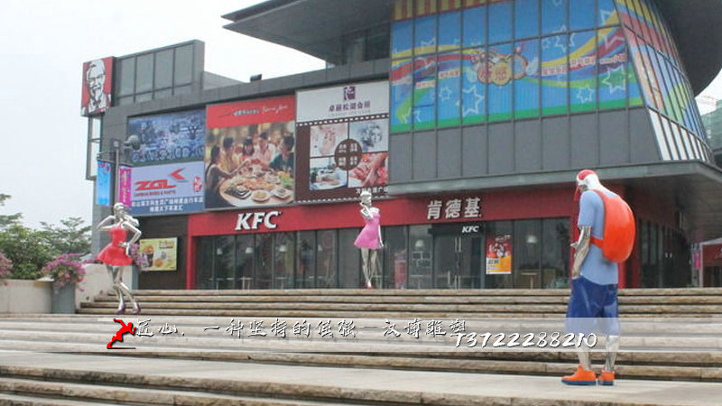 广场景观雕塑,铸铜人物雕像,纯铜雕塑