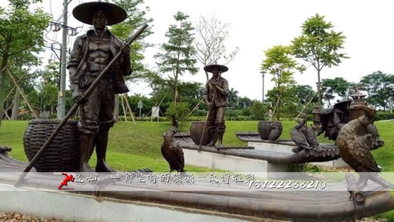 铸铜雕塑,黄铜人物雕像,纯铜雕塑