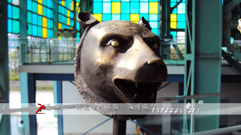 铸铜雕塑,十二生肖文化铜雕,铸铜雕塑厂家