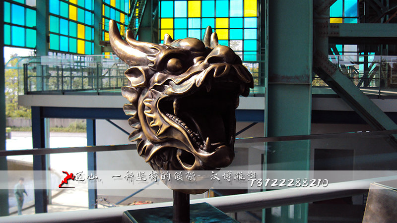 生肖龙雕塑,铸铜动物雕像,铸铜雕塑