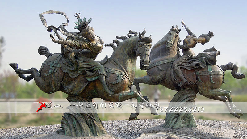 骑马雕塑,铸铜雕塑,铸铜雕塑厂家