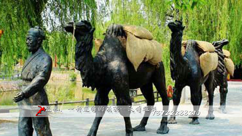 铸铜雕塑,黄铜雕像,铸铜骆驼雕像