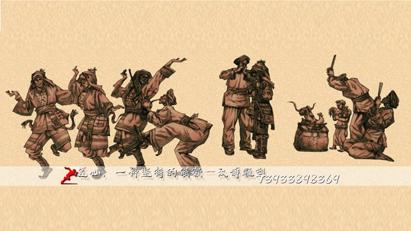 铸铜雕塑,黄铜人物雕像,纯铜雕像