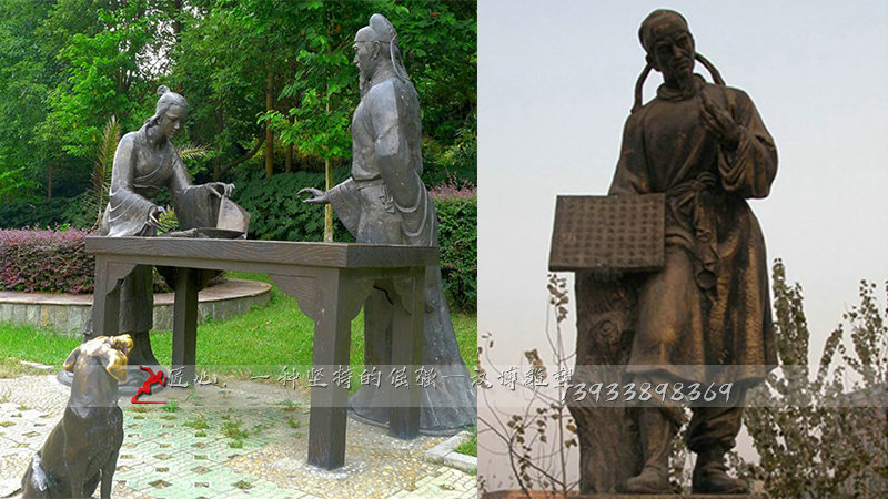 毕?N雕塑,铸铜人物雕像,铸铜雕塑加工