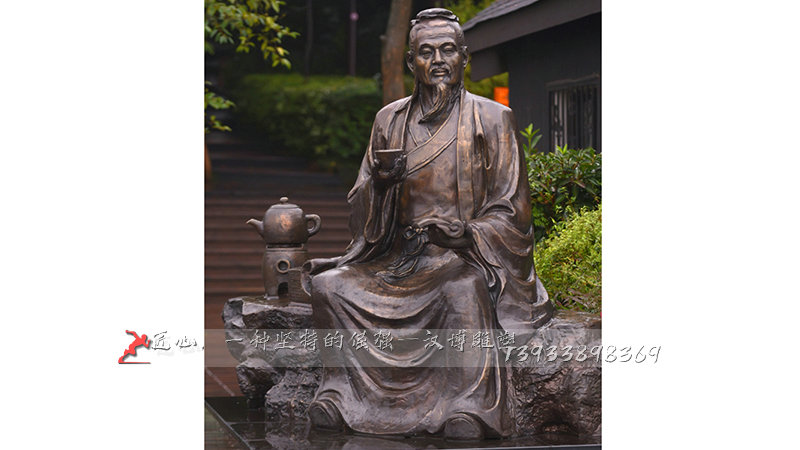 铸铜雕塑,历史名人雕像,铸铜人物雕像