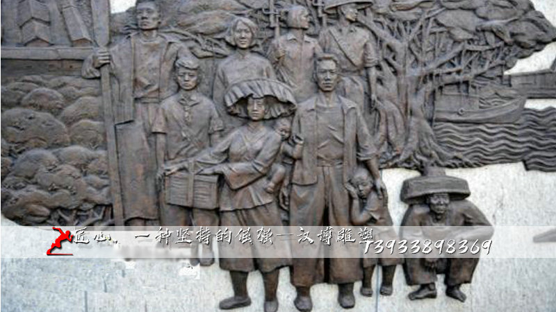 铸铜雕塑,深圳渔民铜雕,铸铜雕塑加工