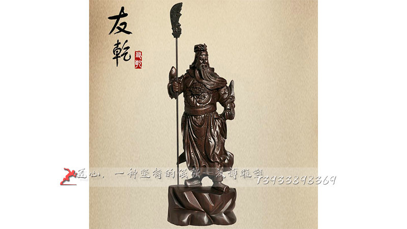 铸铜人物雕塑,关羽铜雕,人物铜雕