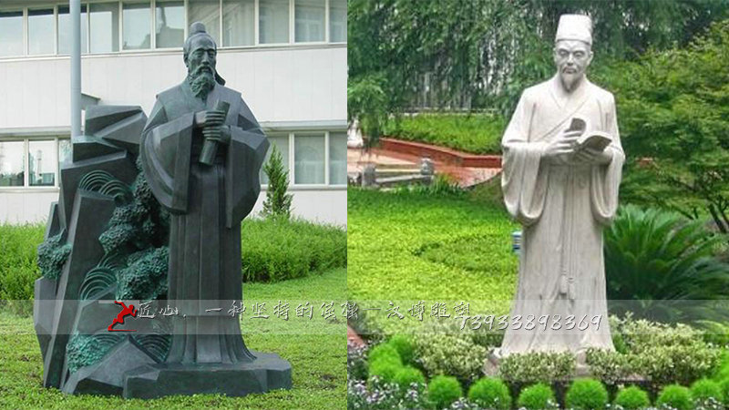 铸铜雕塑,历史名人雕像,铸铜雕塑加工