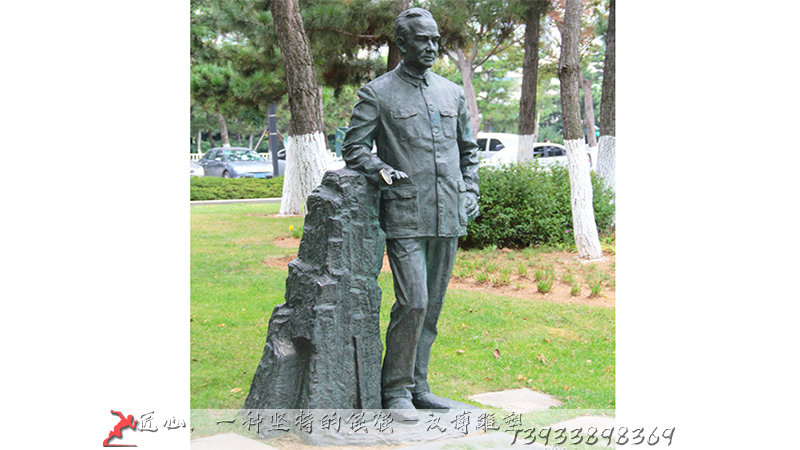 园林景观雕塑,铸铜人物雕像,黄铜人物雕像