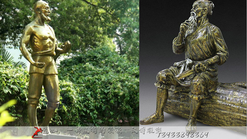 铸铜雕塑,黄铜人物雕像,铸铜雕塑厂家