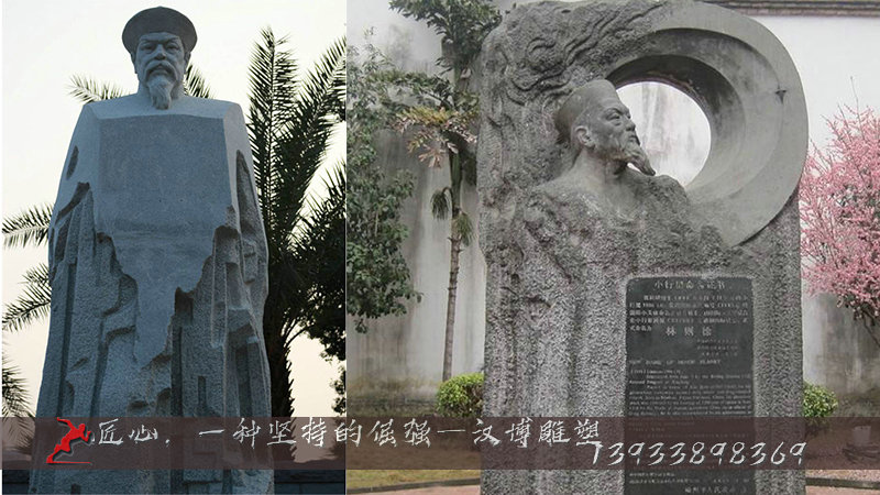 铸铜雕塑,历史名人塑像,纯铜人物雕像