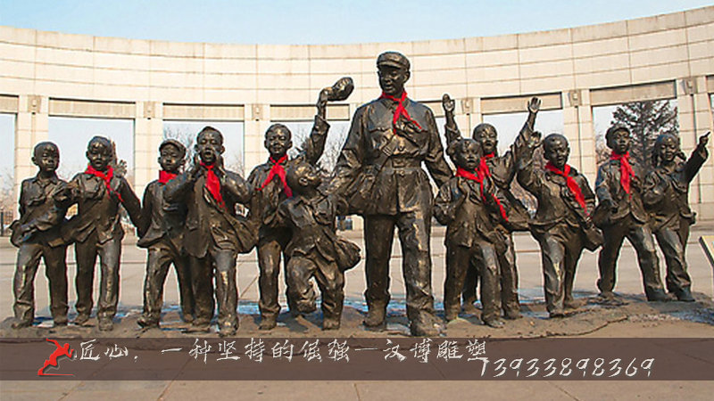 古人物雕塑,雷锋人物铜雕,铸铜雕塑厂家
