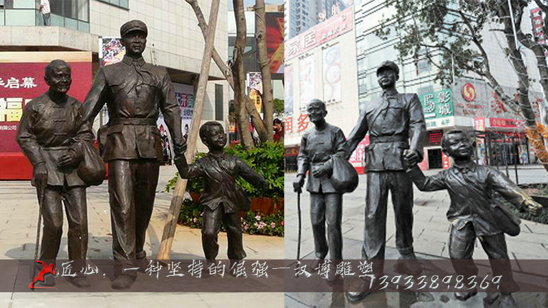 铸铜人物雕像,纯铜雕塑,铸铜雕塑厂家