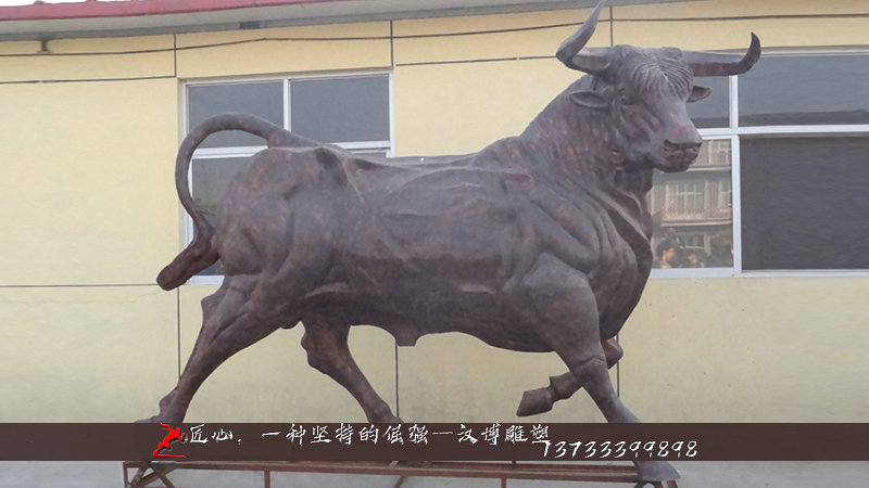 铸铜雕塑,纯铜牛雕像,铸铜雕塑加工
