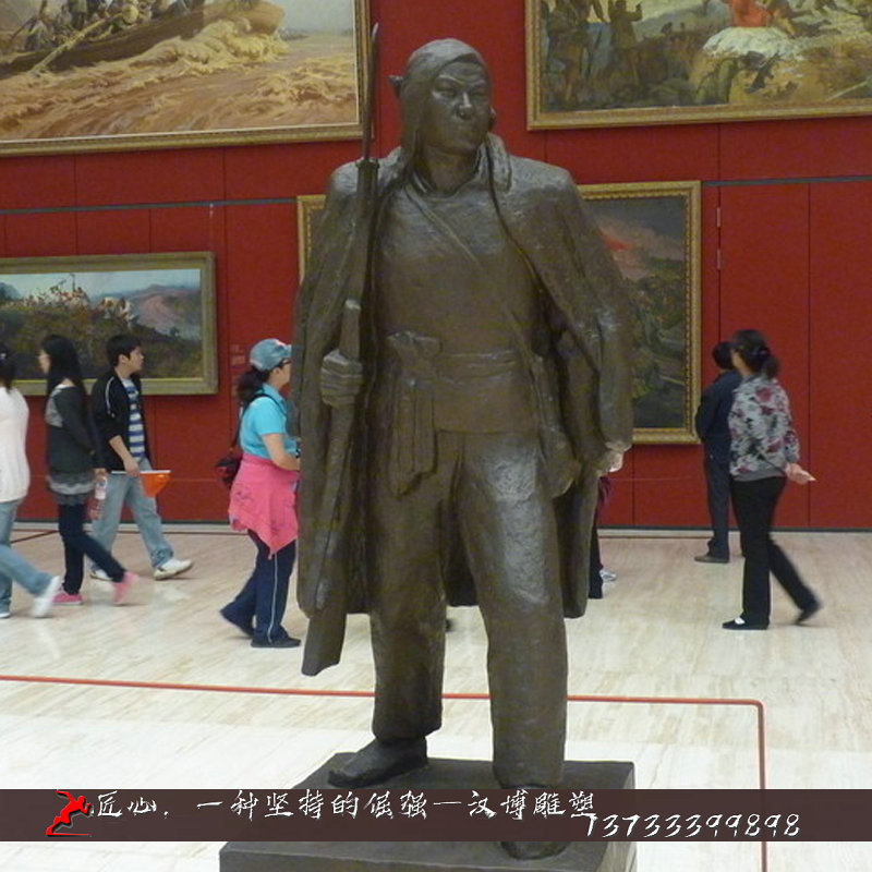 铸铜人物雕像,传统伟人雕塑,铸铜雕塑厂家