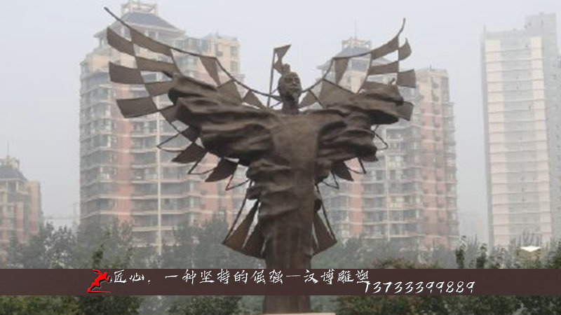 铸铜雕塑,历史名人塑像,鲁班铜雕