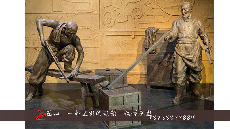 铸铜雕塑,制作家具铜雕,人物铸铜雕像