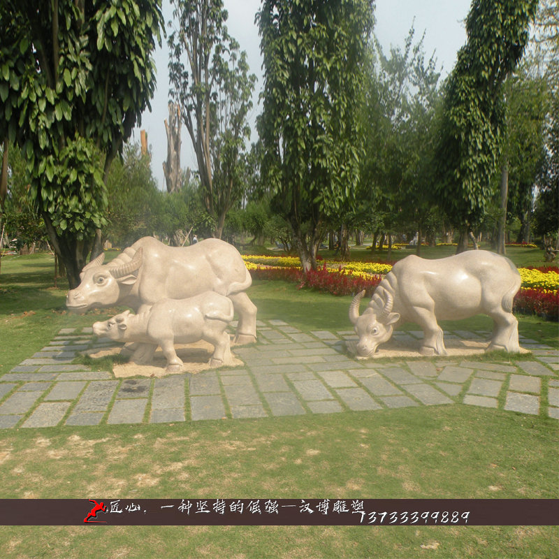 铸铜牛雕像,园林雕塑,铜雕制作厂家