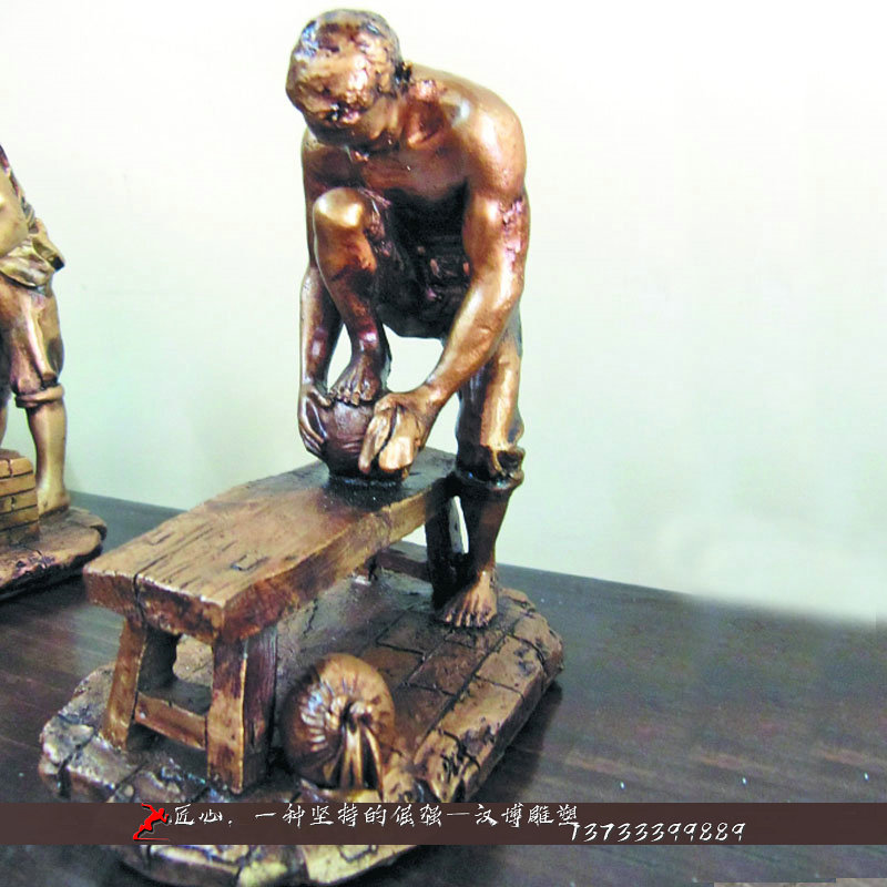 铸铜雕塑,人物铜雕,黄铜雕像
