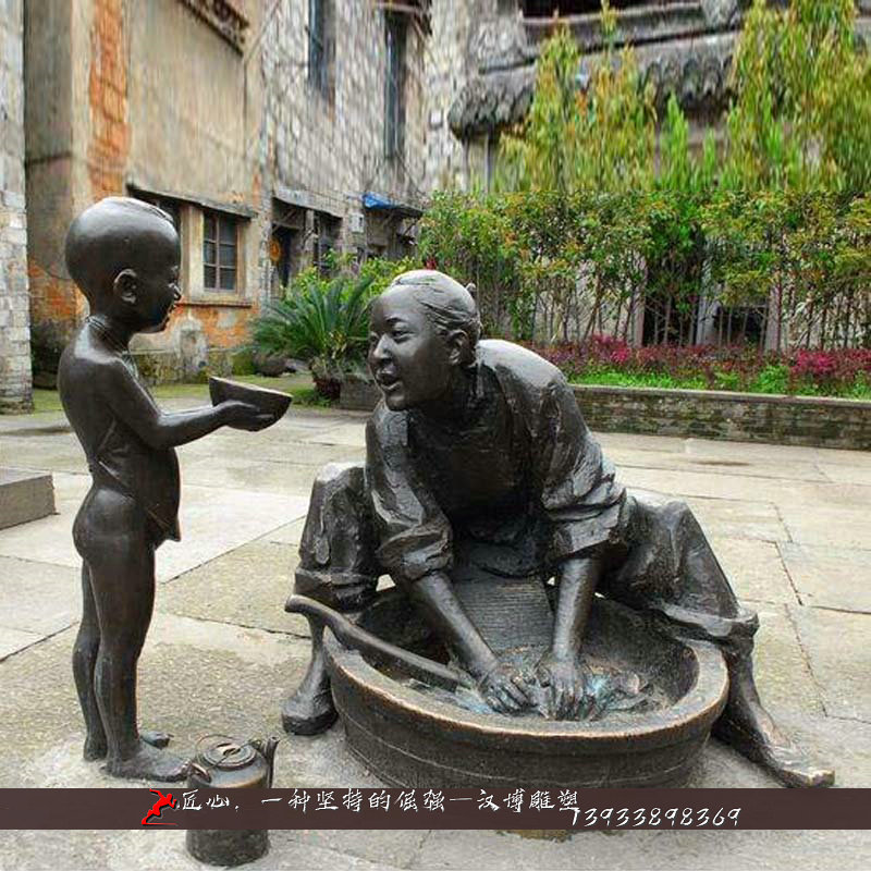 铸铜人物雕像,纯铜雕塑,大型雕塑定制