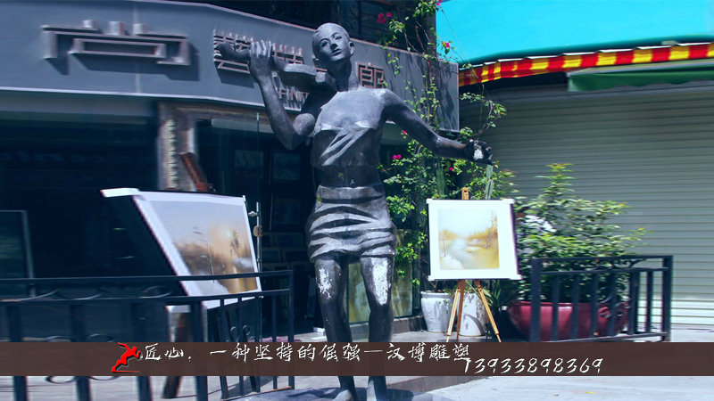 铸铜人物雕像,纯铜雕塑,大型雕塑定制
