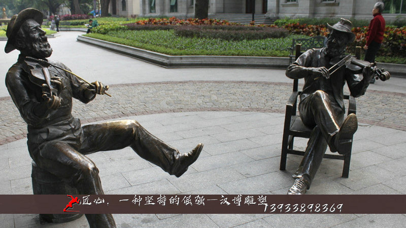 铸铜人物雕塑,纯铜雕像,铜雕制作加工
