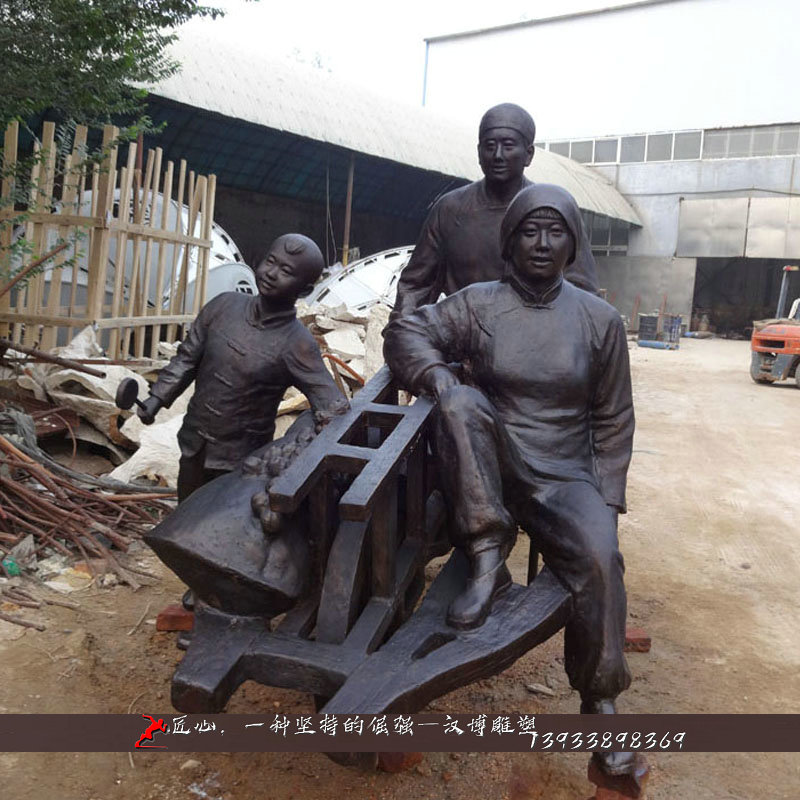 铸铜雕塑,黄铜人物雕像,铜雕制作厂家