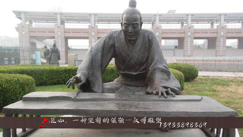 铸铜人物雕像,人物雕塑厂家,校园文化铜雕