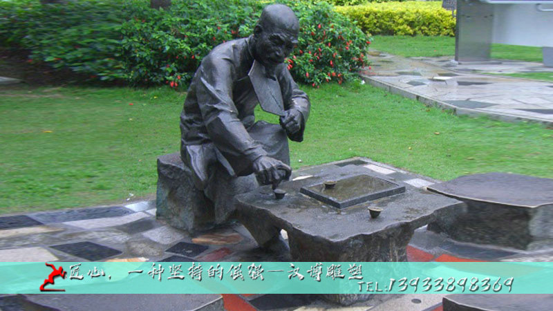 铸铜人物雕塑,纯铜雕像,铜雕制作加工