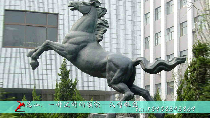 铸铜雕像,铜马雕塑,园林景观铜雕
