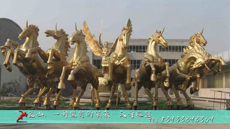 铸铜马雕像,纯铜雕塑,铸铜动物雕塑