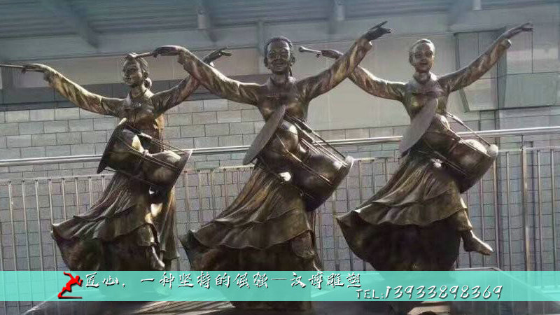 铸铜雕塑,纯铜雕像,人物铜雕加工