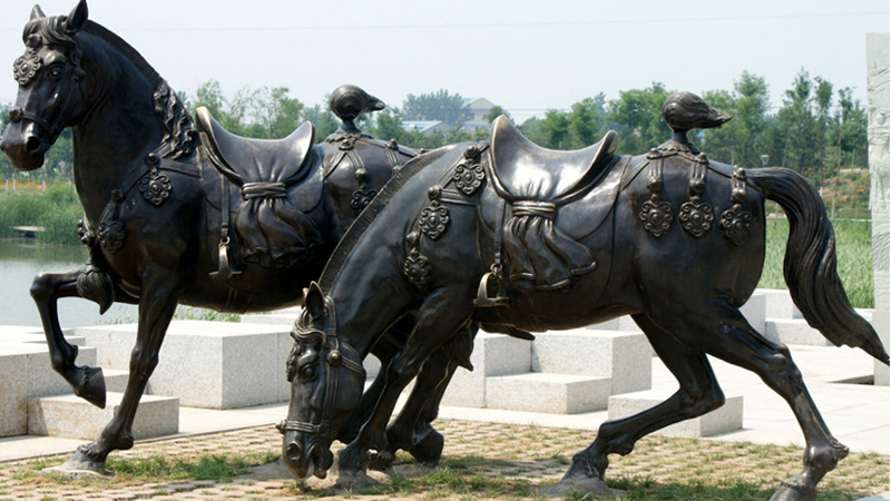 工艺品雕塑,彩绘雕像,雕塑定制