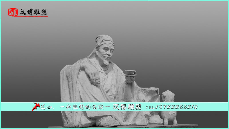 古人物雕像,传统工艺雕塑,广场景观雕塑