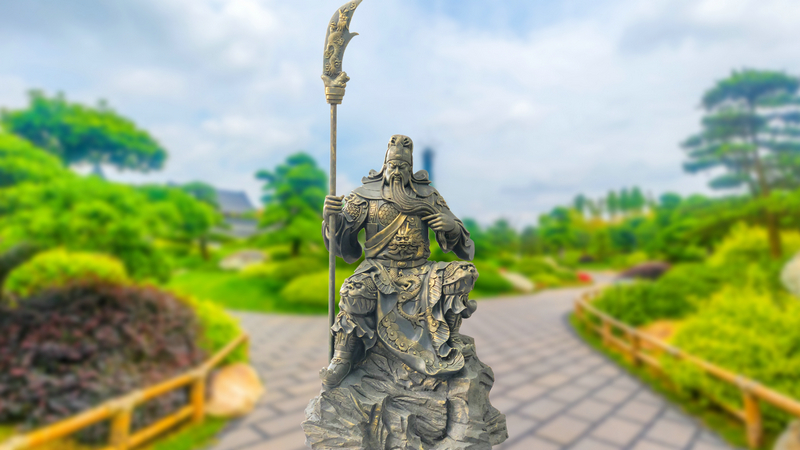 武财神雕像,历史文化雕塑,大型铜雕