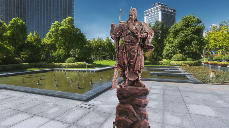 人物雕像定制,现代艺术雕塑,铸铜工艺