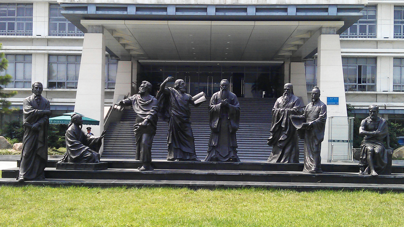 户外雕塑,传统工艺雕像,城市景观