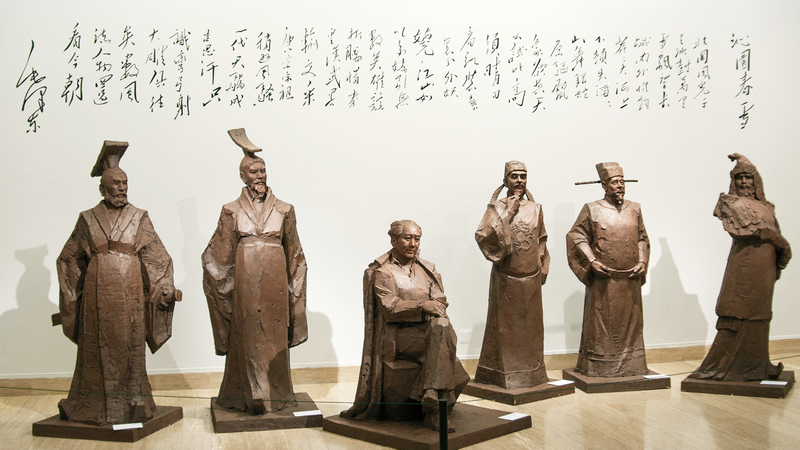 古人物雕像,大型雕塑,历史文化铜雕