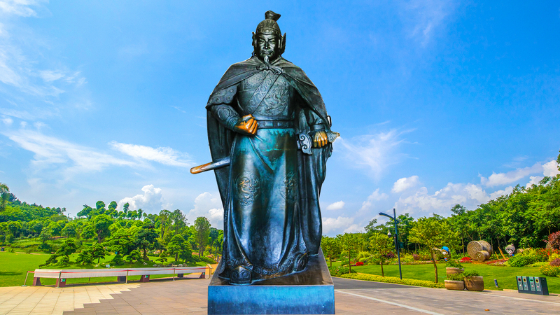 将军雕像,大型雕塑,现代铸铜工艺