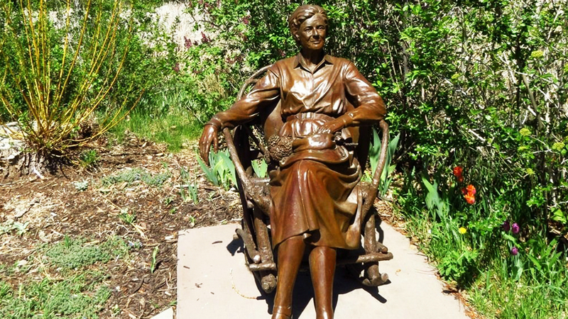 居里夫人雕像,名人雕塑,大型景观