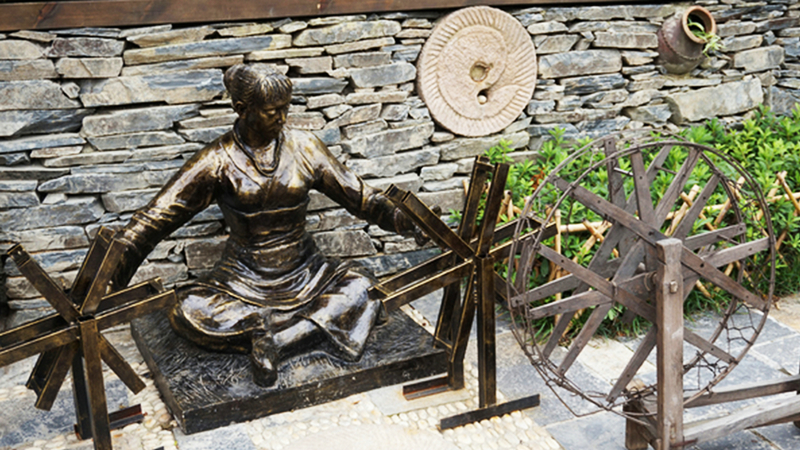 名人雕像,景区雕塑,人物铜雕